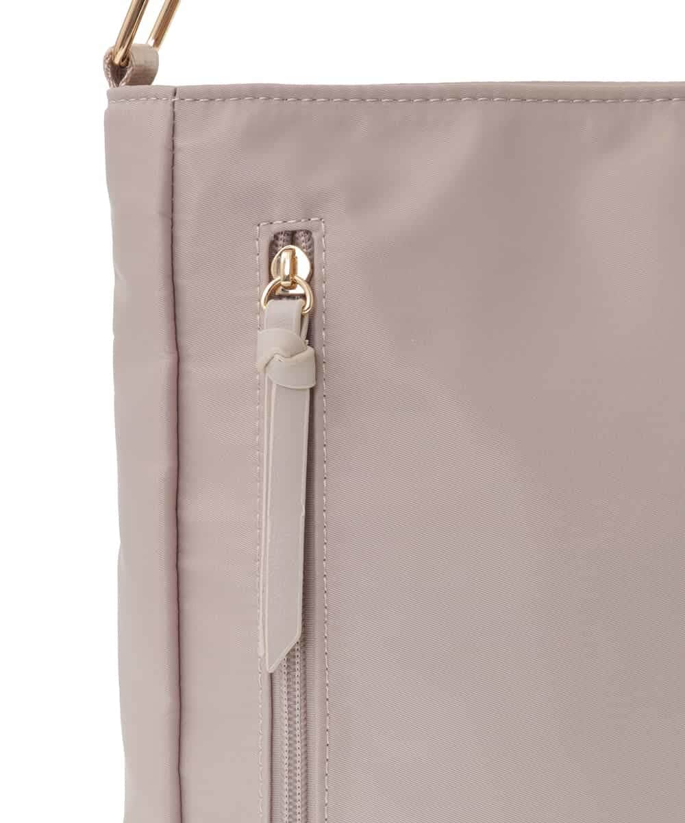 BPRGV61140 MK MICHEL KLEIN BAG(MK ミッシェルクラン バッグ) [撥水加工]ナイロンスクエアショルダーバッグ ライトブルー