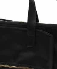 BPRGV62150 MK MICHEL KLEIN BAG(MK ミッシェルクラン バッグ) [撥水加工・3WAY]異素材MIXナイロンリュック ブラック