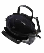 BPRGV62150 MK MICHEL KLEIN BAG(MK ミッシェルクラン バッグ) [撥水加工・3WAY]異素材MIXナイロンリュック ブラック