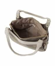BPRJA71180 MK MICHEL KLEIN BAG(MK ミッシェルクラン バッグ) [撥水/2WAY/A4収納可]異素材ナイロントートバッグ ベージュ