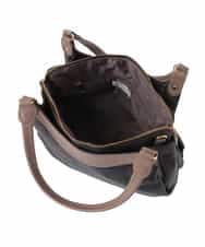 BPRJA71180 MK MICHEL KLEIN BAG(MK ミッシェルクラン バッグ) [撥水/2WAY/A4収納可]異素材ナイロントートバッグ ベージュ