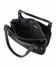 BPRJA71180 MK MICHEL KLEIN BAG(MK ミッシェルクラン バッグ) [撥水/2WAY/A4収納可]異素材ナイロントートバッグ ベージュ