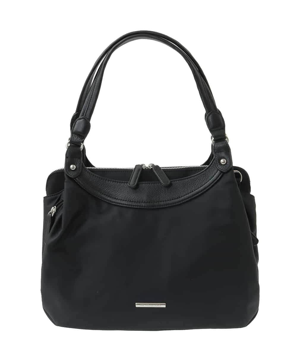 BPRJA71180 MK MICHEL KLEIN BAG [撥水/2WAY/A4収納可]異素材ナイロントートバッグ