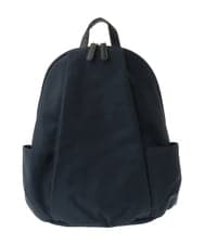 BPRJA74160 MK MICHEL KLEIN BAG(MK ミッシェルクラン バッグ) [撥水/A4収納可]タックデザインラウンドジップリュック ベージュ