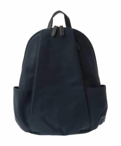 BPRJA74160 MK MICHEL KLEIN BAG 【撥水加工】タックデザインラウンドジップリュック