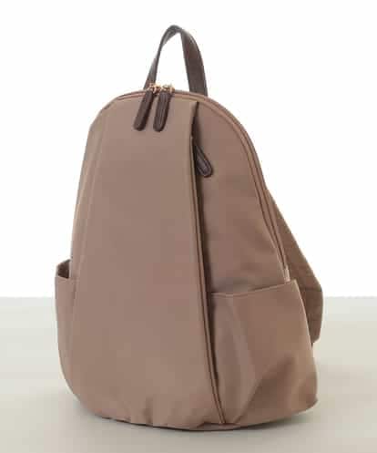 BPRJA74160 MK MICHEL KLEIN BAG [撥水/A4収納可]タックデザインラウンドジップリュック