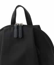 BPRJA74160 MK MICHEL KLEIN BAG(MK ミッシェルクラン バッグ) [撥水/A4収納可]タックデザインラウンドジップリュック ベージュ
