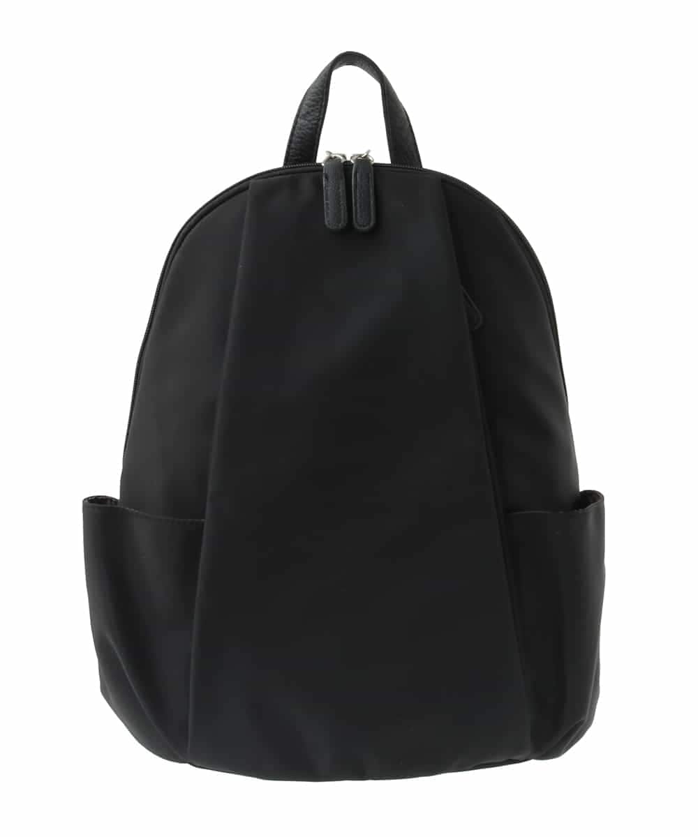 BPRJA74160 MK MICHEL KLEIN BAG [撥水/A4収納可]タックデザインラウンドジップリュック