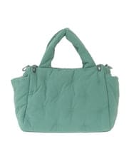 BPRJA81150 MK MICHEL KLEIN BAG(MK ミッシェルクラン バッグ) [2WAY]スター刺繍パフトートバッグ アイボリー