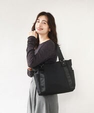 BPRJA83160 MK MICHEL KLEIN BAG(MK ミッシェルクラン バッグ) [2WAY]多機能ポケットデザイントートバッグ ブラック