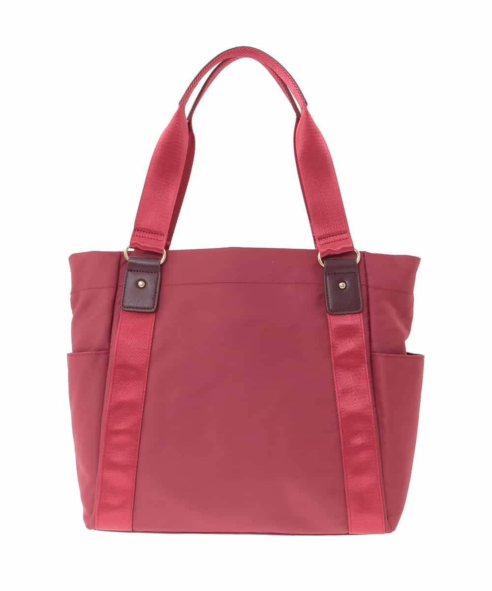 BPRJA83160 MK MICHEL KLEIN BAG(MK ミッシェルクラン バッグ) [2WAY]多機能ポケットデザイントートバッグ レッド