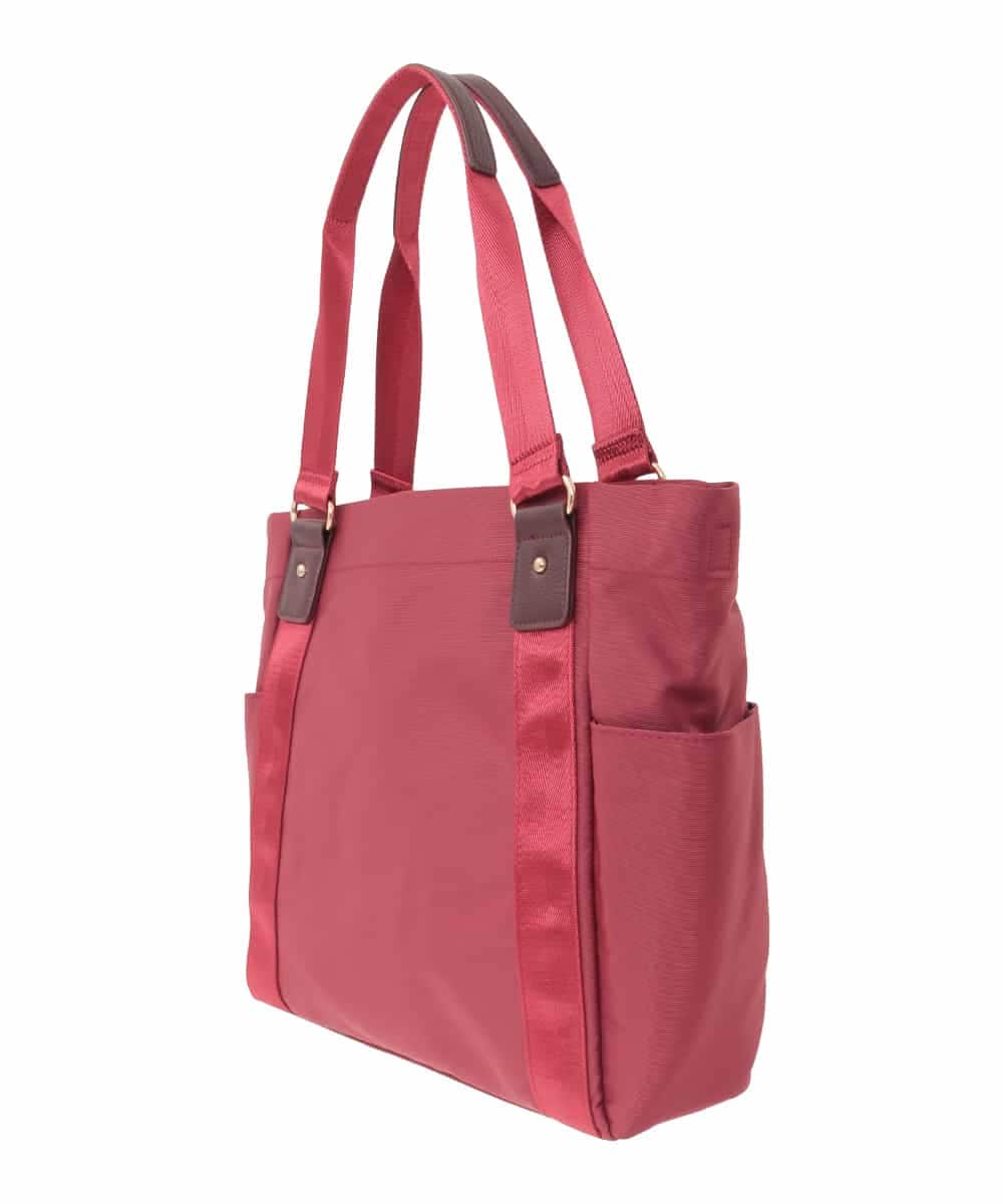 BPRJA83160 MK MICHEL KLEIN BAG(MK ミッシェルクラン バッグ) [2WAY]多機能ポケットデザイントートバッグ レッド