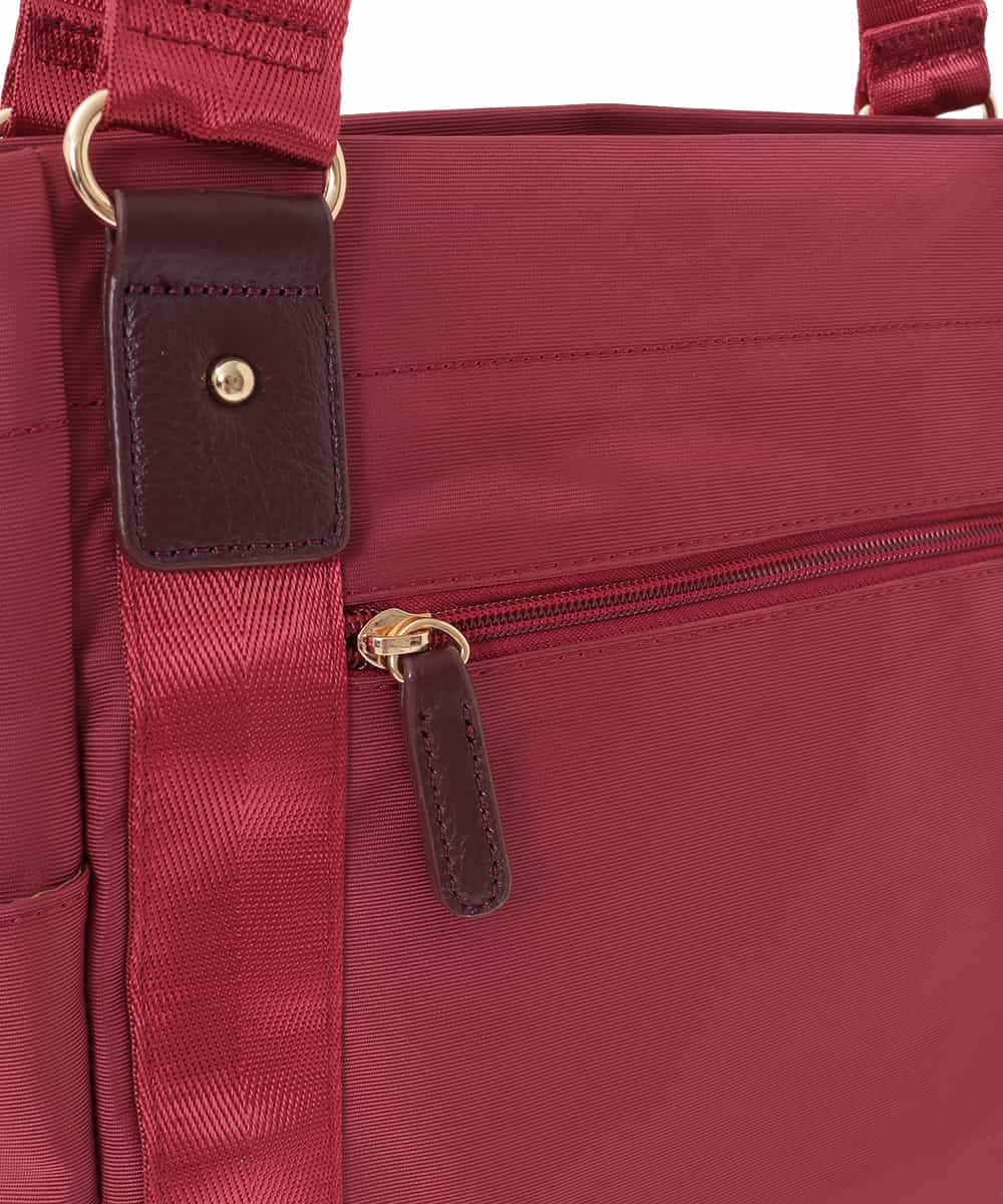 BPRJA83160 MK MICHEL KLEIN BAG(MK ミッシェルクラン バッグ) [2WAY]多機能ポケットデザイントートバッグ レッド