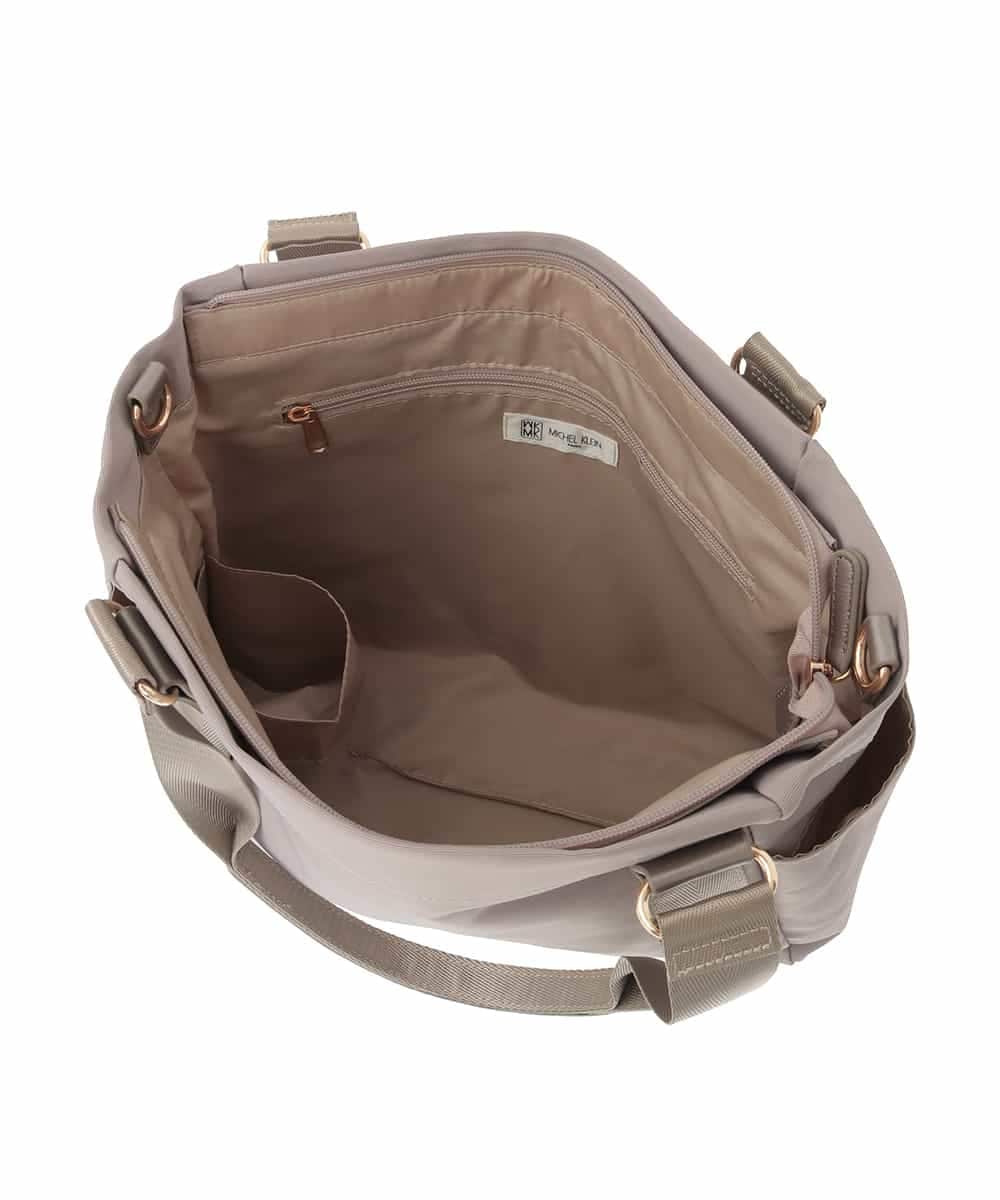 BPRJA83160 MK MICHEL KLEIN BAG(MK ミッシェルクラン バッグ) [2WAY]多機能ポケットデザイントートバッグ レッド