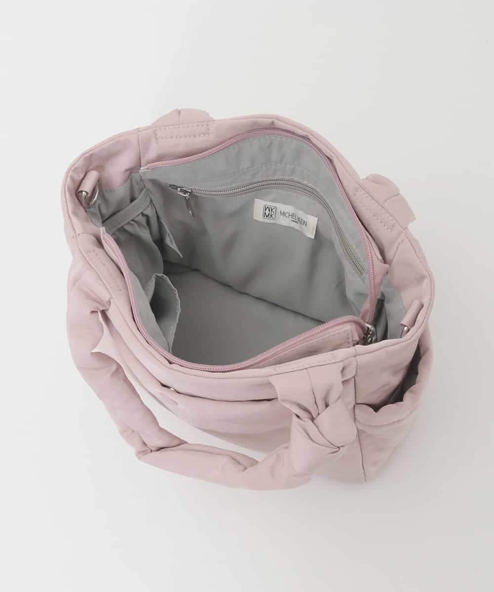 BPRJD52150 MK MICHEL KLEIN BAG(MK ミッシェルクラン バッグ) [2WAY/軽量]デザインコンパクトナイロンバッグ ピンク