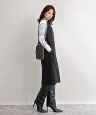 BPRJD81130 MK MICHEL KLEIN BAG(MK ミッシェルクラン バッグ) [撥水/超軽量]パイピングレザーデザインショルダーバッグ ベージュ×グリーン