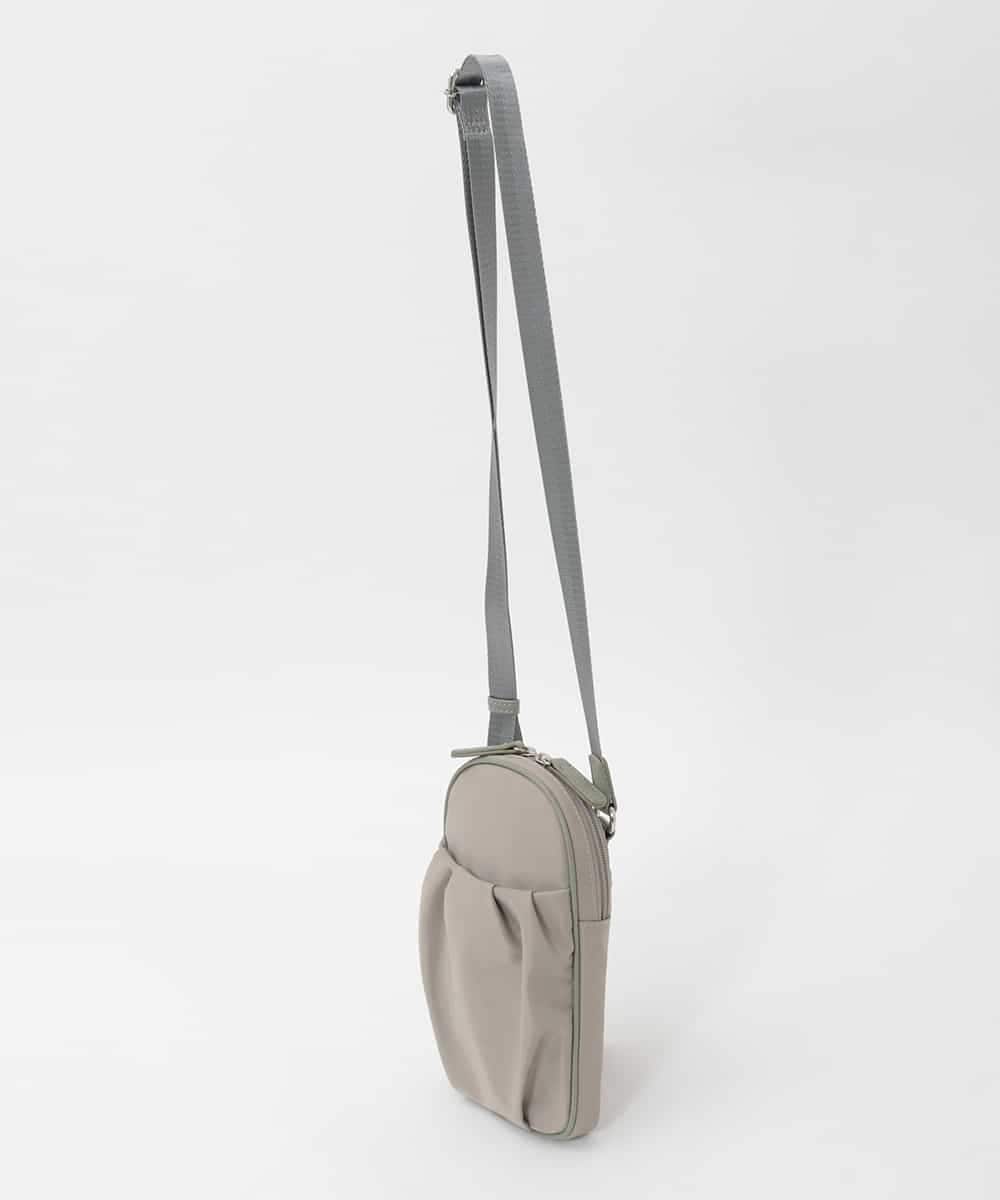 BPRJD81130 MK MICHEL KLEIN BAG(MK ミッシェルクラン バッグ) [撥水/超軽量]パイピングレザーデザインショルダーバッグ グリーン