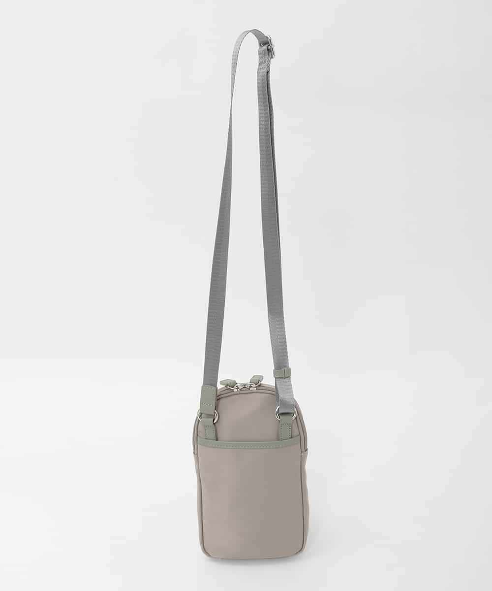 BPRJD81130 MK MICHEL KLEIN BAG(MK ミッシェルクラン バッグ) [撥水/超軽量]パイピングレザーデザインショルダーバッグ グリーン