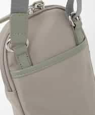 BPRJD81130 MK MICHEL KLEIN BAG(MK ミッシェルクラン バッグ) [撥水/超軽量]パイピングレザーデザインショルダーバッグ グリーン
