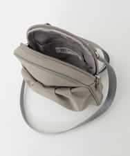 BPRJD81130 MK MICHEL KLEIN BAG(MK ミッシェルクラン バッグ) [撥水/超軽量]パイピングレザーデザインショルダーバッグ グリーン