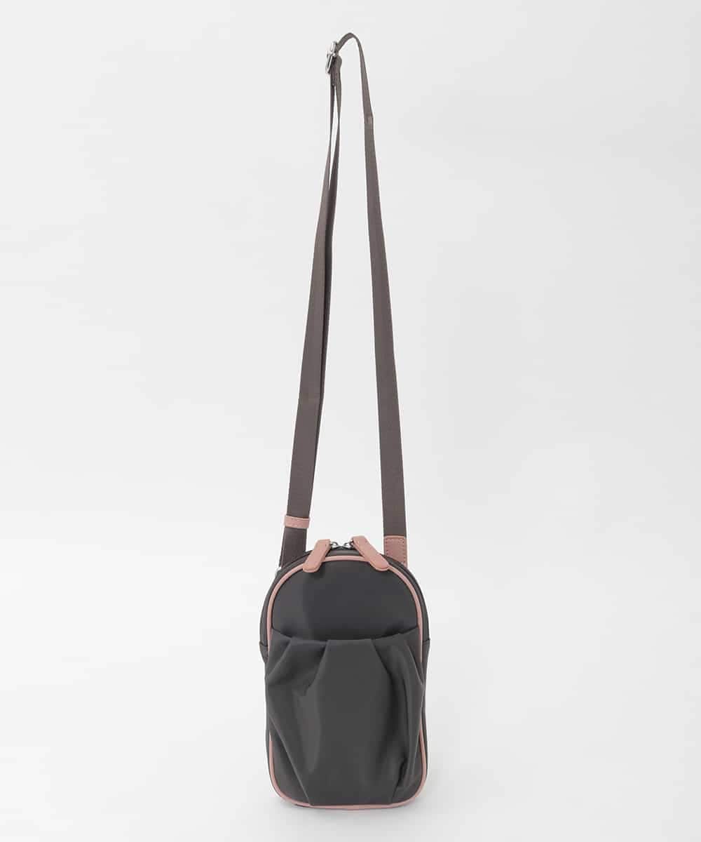 BPRJD81130 MK MICHEL KLEIN BAG(MK ミッシェルクラン バッグ) [撥水/超軽量]パイピングレザーデザインショルダーバッグ パープル
