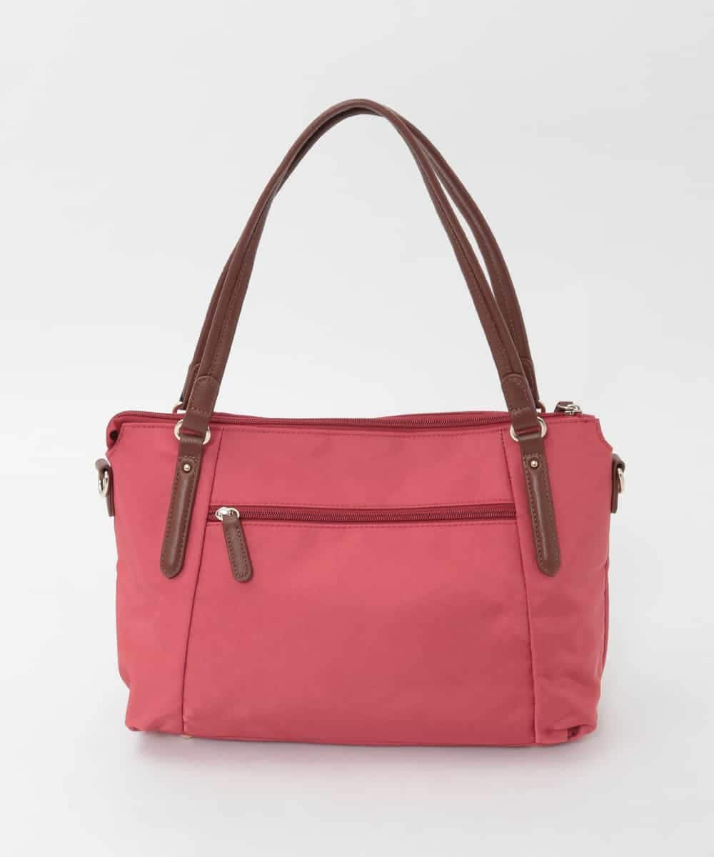 BPRJD87170 MK MICHEL KLEIN BAG(MK ミッシェルクラン バッグ) [2WAY/撥水/A4収納可]牛革ジョイントデザイントートバッグ レッド