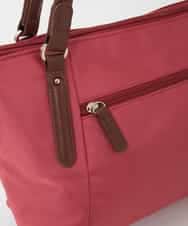 BPRJD87170 MK MICHEL KLEIN BAG(MK ミッシェルクラン バッグ) [2WAY/撥水/A4収納可]牛革ジョイントデザイントートバッグ レッド