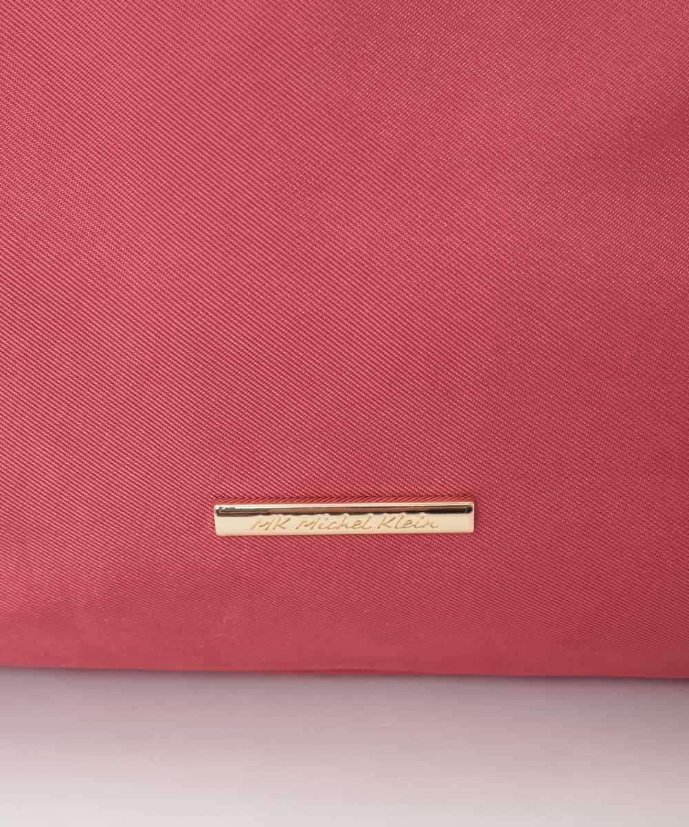 BPRJD87170 MK MICHEL KLEIN BAG(MK ミッシェルクラン バッグ) [2WAY/撥水/A4収納可]牛革ジョイントデザイントートバッグ レッド