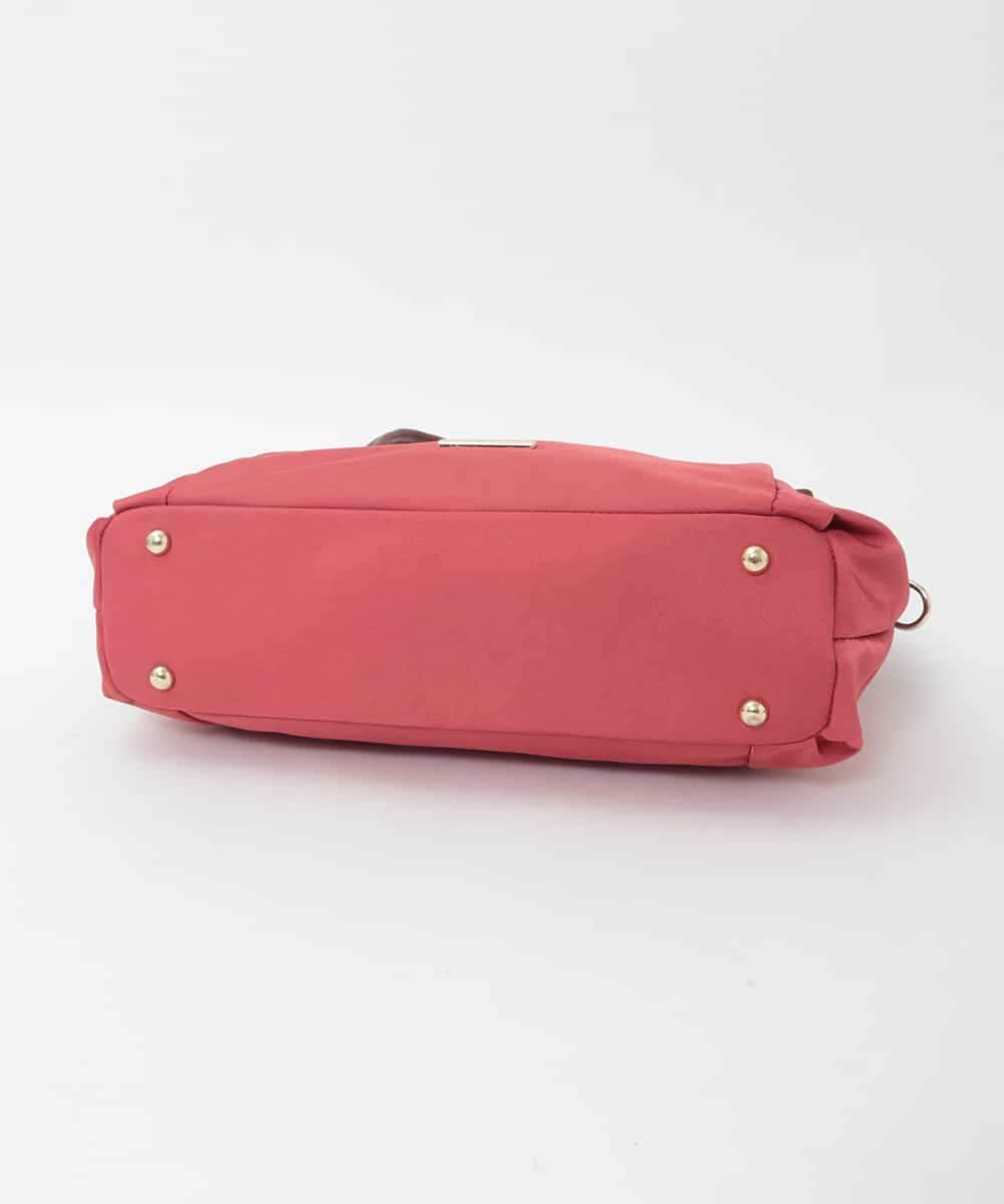 BPRJD87170 MK MICHEL KLEIN BAG(MK ミッシェルクラン バッグ) [2WAY/撥水/A4収納可]牛革ジョイントデザイントートバッグ レッド