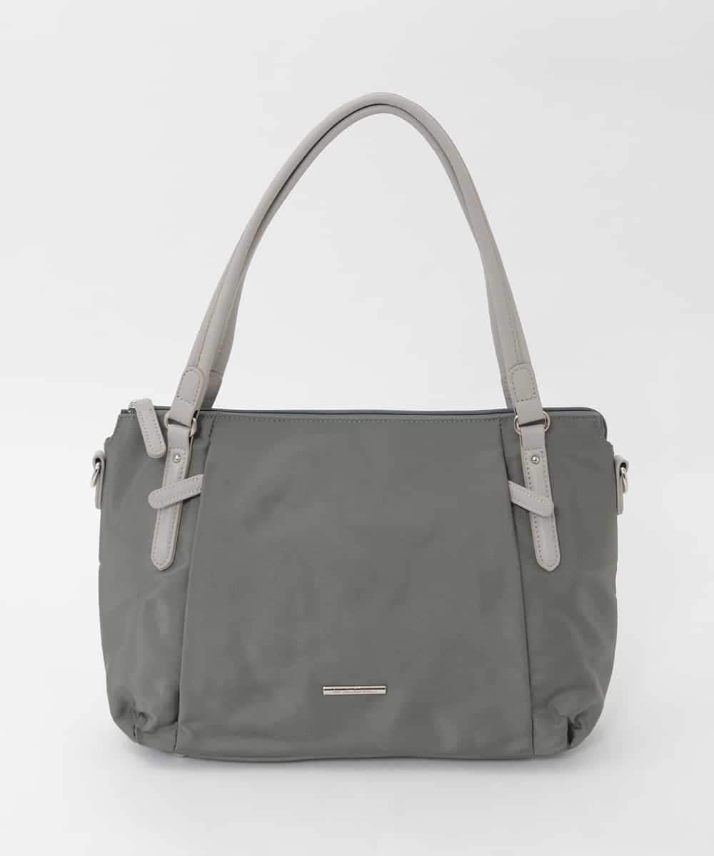 BPRJD87170 MK MICHEL KLEIN BAG(MK ミッシェルクラン バッグ) [2WAY/撥水/A4収納可]牛革ジョイントデザイントートバッグ カーキ