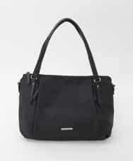 BPRJD87170 MK MICHEL KLEIN BAG(MK ミッシェルクラン バッグ) [2WAY/撥水/A4収納可]牛革ジョイントデザイントートバッグ ブラック