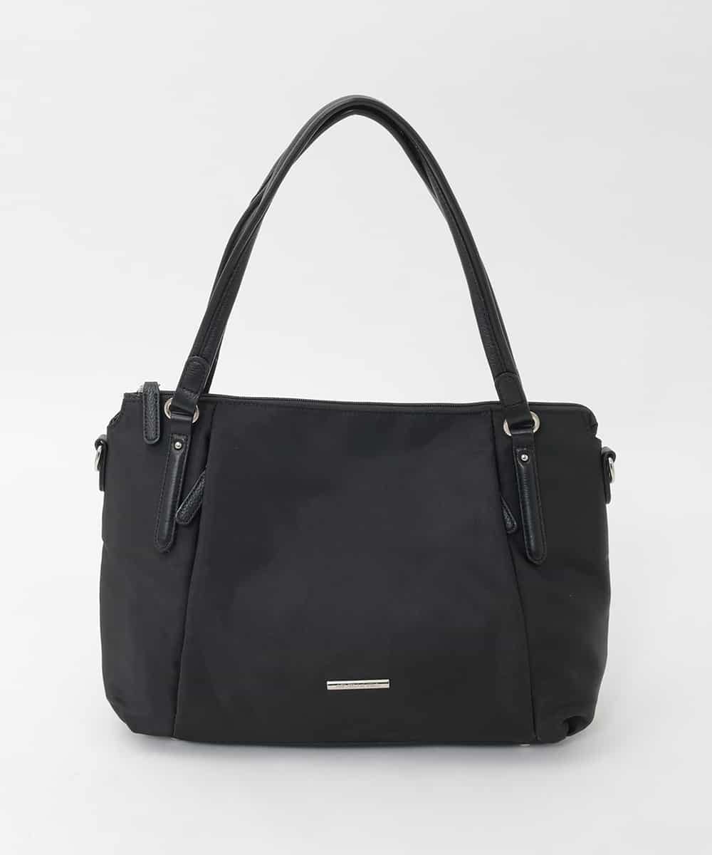 BPRJD87170 MK MICHEL KLEIN BAG(MK ミッシェルクラン バッグ) [2WAY/撥水/A4収納可]牛革ジョイントデザイントートバッグ ブラック