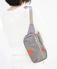 BPRJG02110 MK MICHEL KLEIN BAG(MK ミッシェルクラン バッグ) 【撥水/2WAY】ナイロンボディバッグ グレー