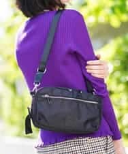 BPRJG02110 MK MICHEL KLEIN BAG(MK ミッシェルクラン バッグ) 【撥水/2WAY】ナイロンボディバッグ ブラック