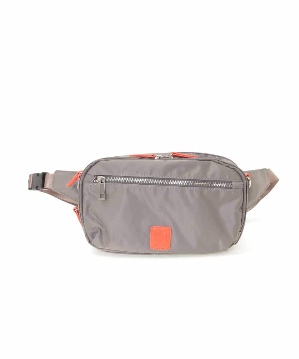 BPRJG02110 MK MICHEL KLEIN BAG(MK ミッシェルクラン バッグ) 【撥水/2WAY】ナイロンボディバッグ グレー