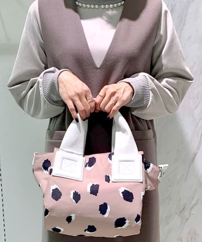 BPRJS81140 MK MICHEL KLEIN BAG [2WAY/10Pockets]デザイントートバッグ