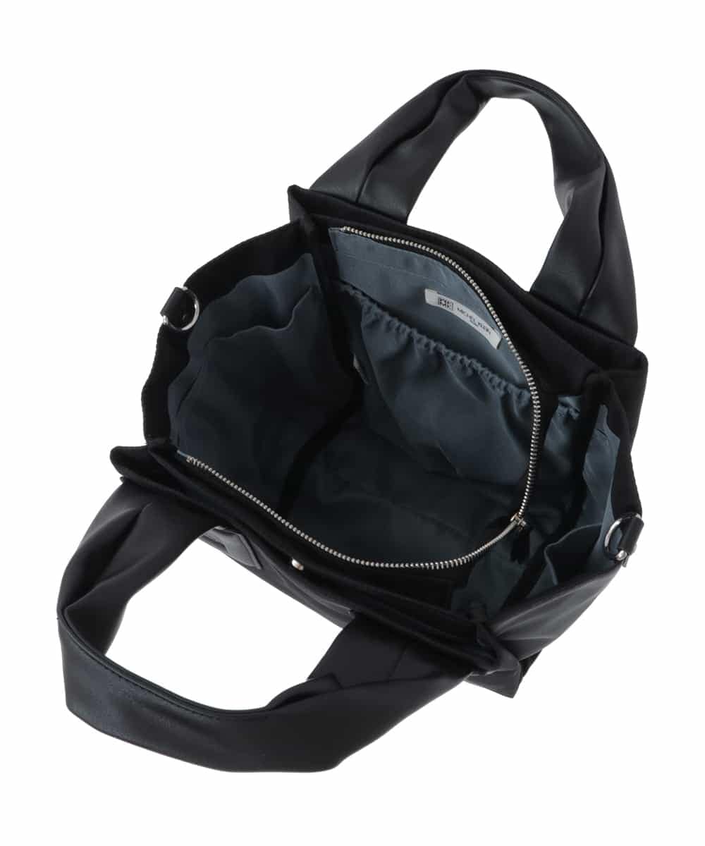 BPRJS81140 MK MICHEL KLEIN BAG(MK ミッシェルクラン バッグ) [2WAY/10Pockets]デザイントートバッグ グリーン