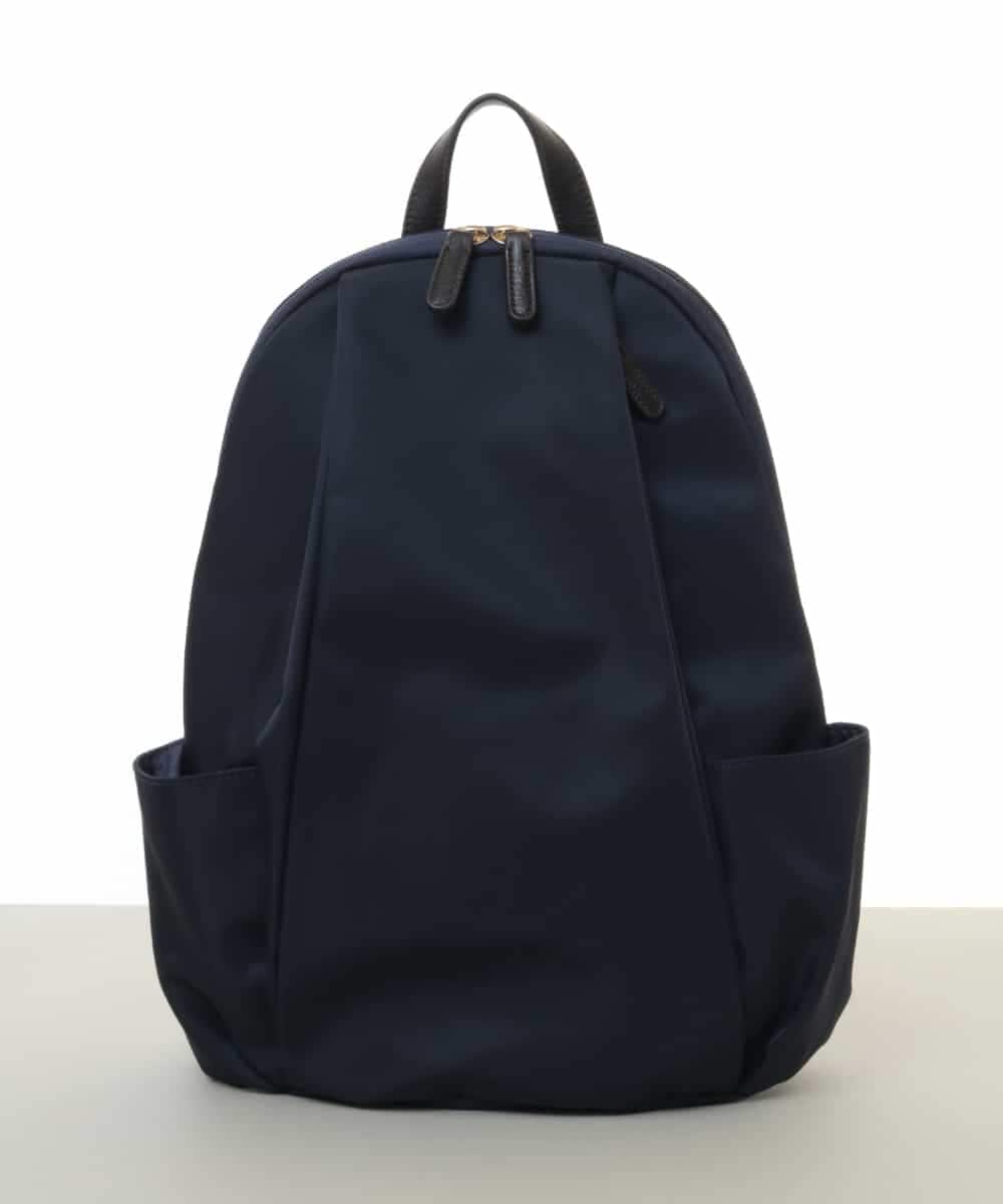 BPRJV85160 MK MICHEL KLEIN BAG(MK ミッシェルクラン バッグ) フロントタックラウンドジップリュック ネイビー