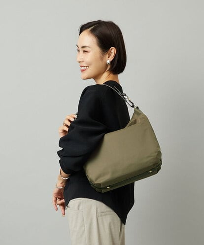 BPRLA91170 MK MICHEL KLEIN BAG [2WAY/撥水]ナイロンレザーワンハンドルバッグ