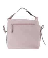 BPRLA92150 MK MICHEL KLEIN BAG(MK ミッシェルクラン バッグ) [A4収納可]ギャザーポケットナイロンバッグ ピンク