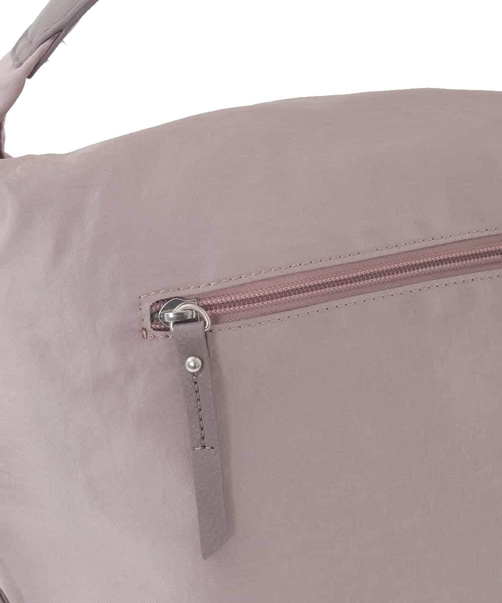 BPRLA92150 MK MICHEL KLEIN BAG(MK ミッシェルクラン バッグ) [A4収納可]ギャザーポケットナイロンバッグ ピンク