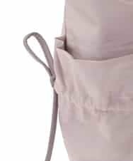 BPRLA92150 MK MICHEL KLEIN BAG(MK ミッシェルクラン バッグ) [A4収納可]ギャザーポケットナイロンバッグ ピンク