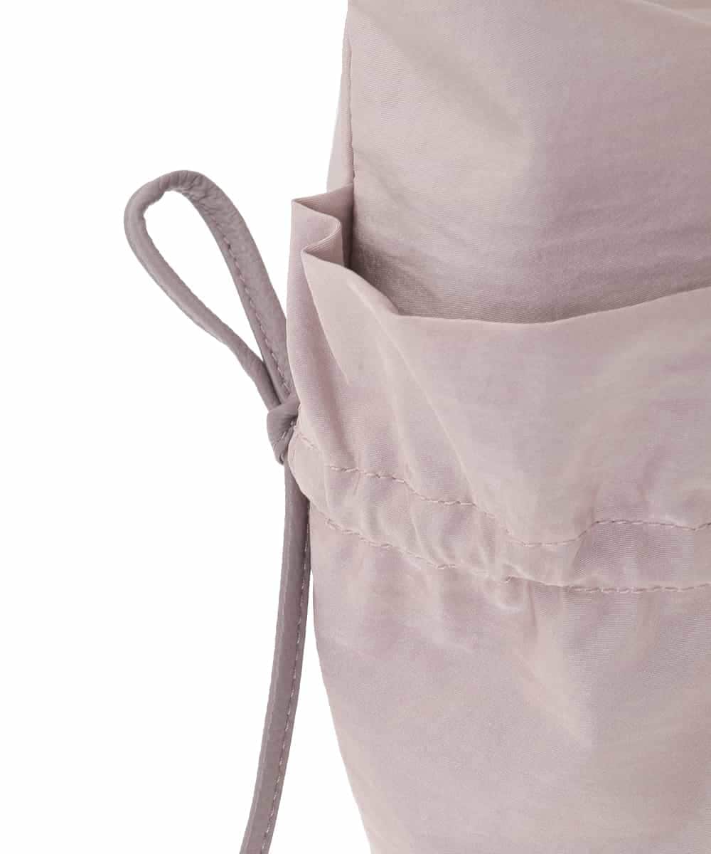BPRLA92150 MK MICHEL KLEIN BAG(MK ミッシェルクラン バッグ) [A4収納可]ギャザーポケットナイロンバッグ ピンク