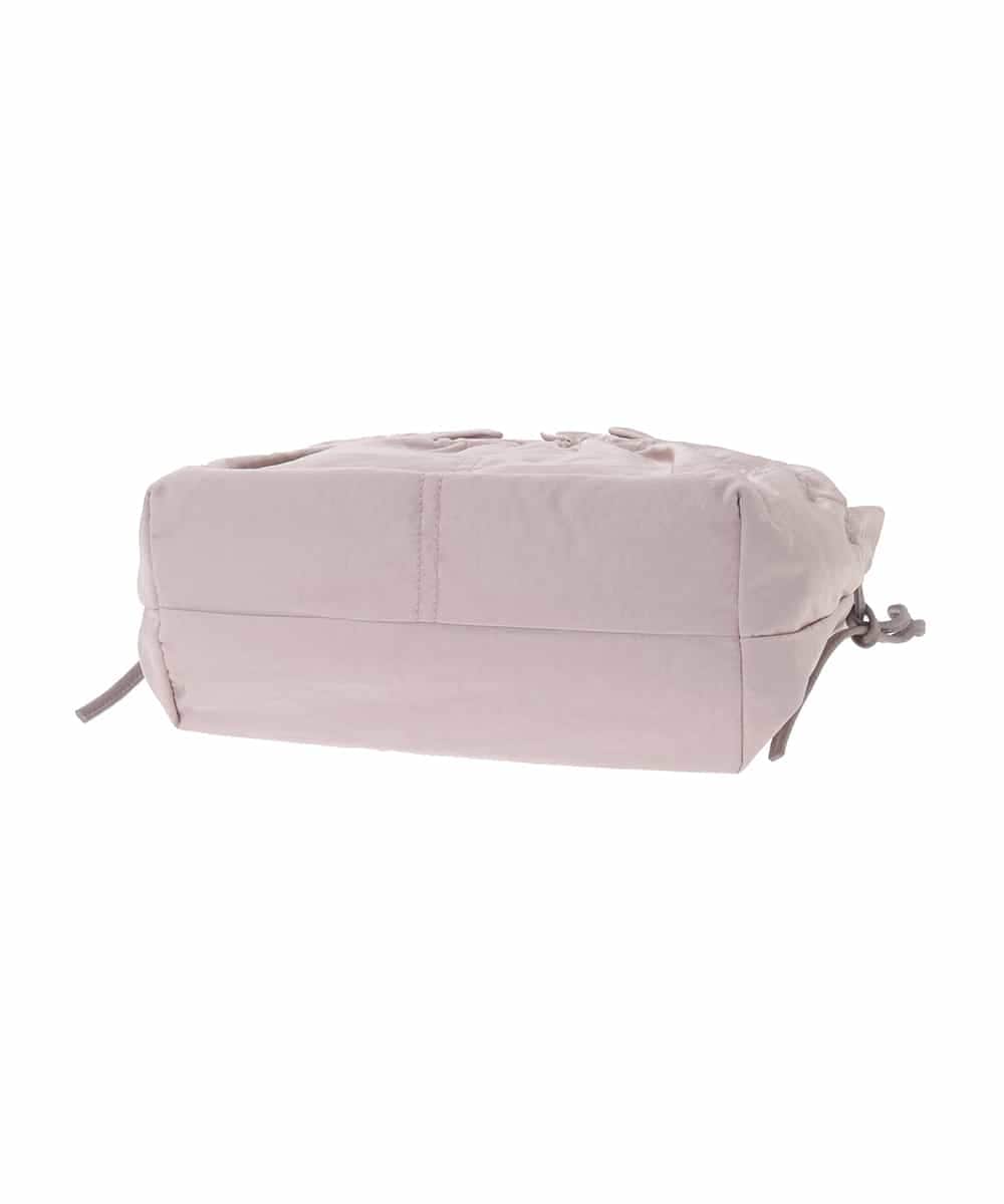 BPRLA92150 MK MICHEL KLEIN BAG(MK ミッシェルクラン バッグ) [A4収納可]ギャザーポケットナイロンバッグ ピンク