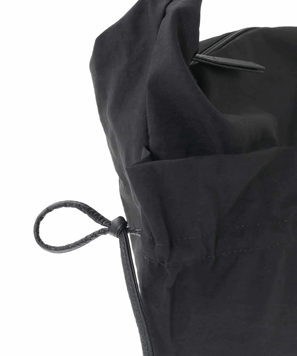 BPRLA92150 MK MICHEL KLEIN BAG(MK ミッシェルクラン バッグ) [A4収納可]ギャザーポケットナイロンバッグ ピンク