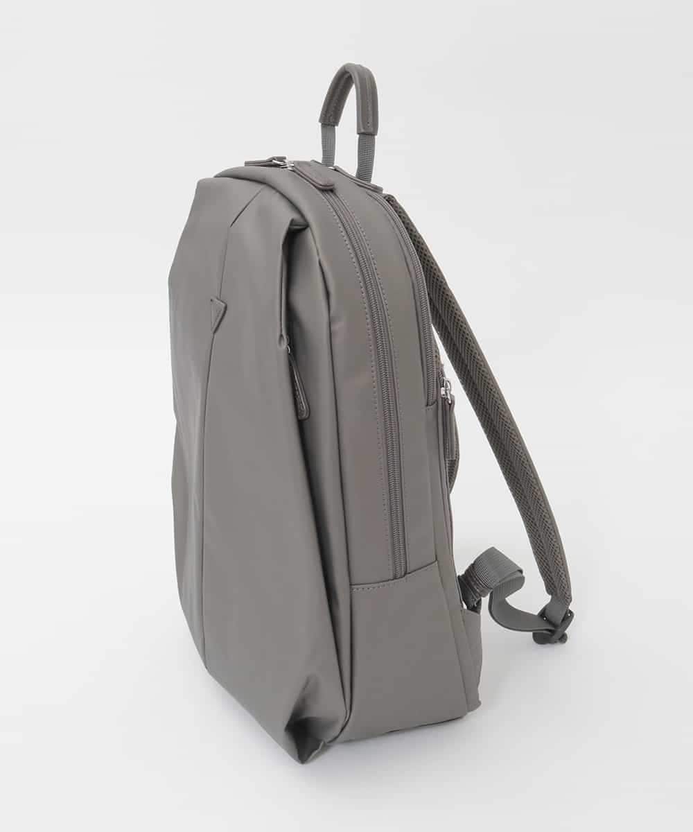 BPRLD96190 MK MICHEL KLEIN BAG(MK ミッシェルクラン バッグ) [撥水/A4収納可]多機能ポケットセンタータックデザインリュック ブラウン
