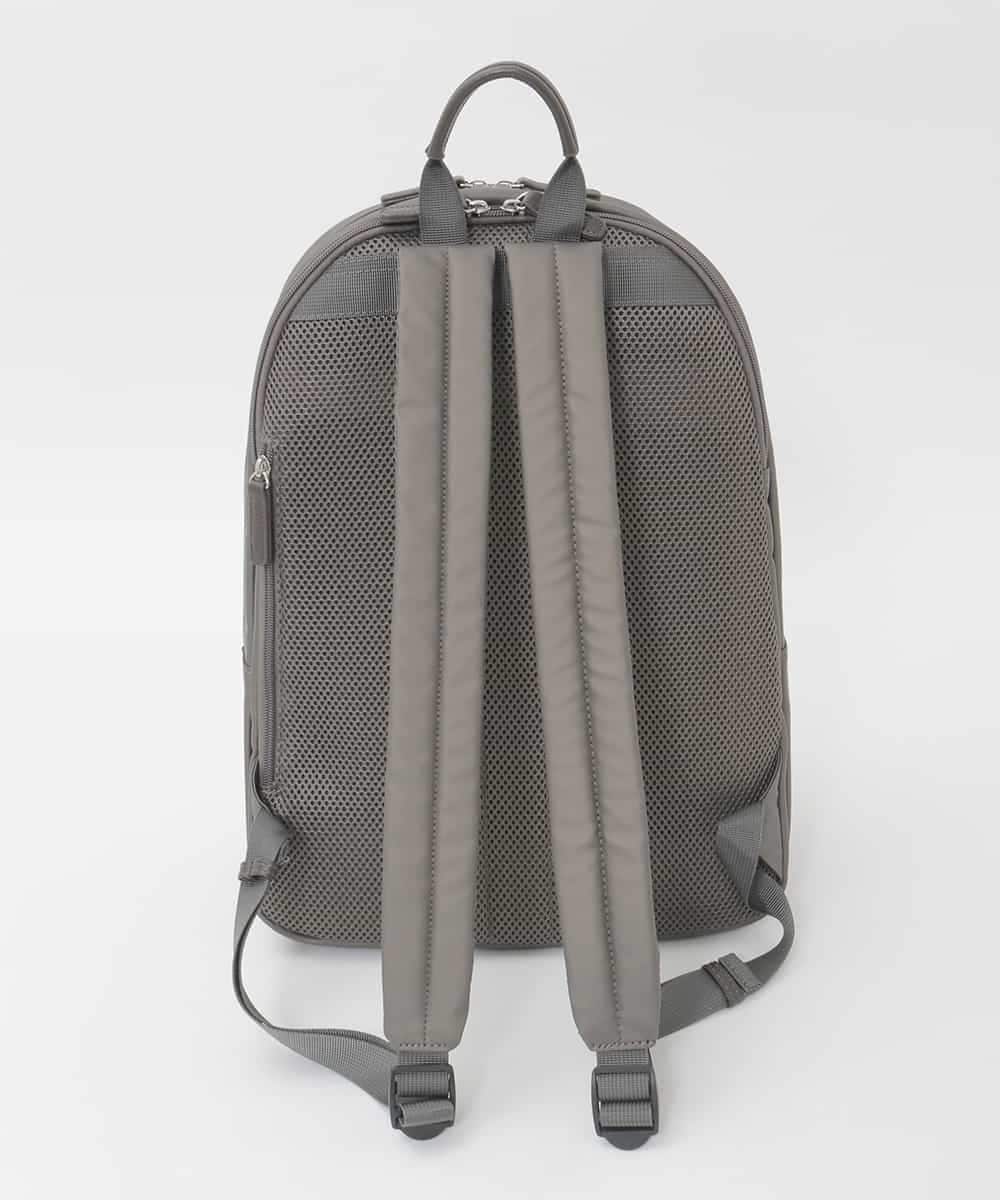 BPRLD96190 MK MICHEL KLEIN BAG(MK ミッシェルクラン バッグ) [撥水/A4収納可]多機能ポケットセンタータックデザインリュック ブラウン