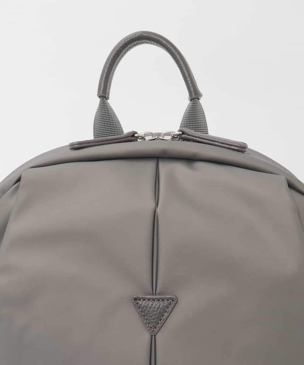 BPRLD96190 MK MICHEL KLEIN BAG(MK ミッシェルクラン バッグ) [撥水/A4収納可]多機能ポケットセンタータックデザインリュック ブラウン