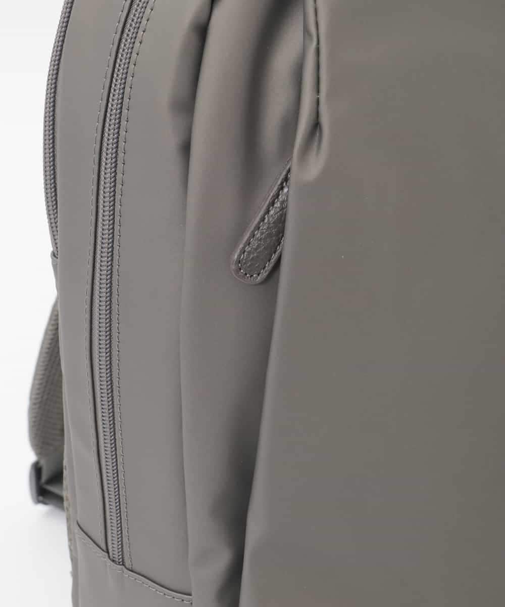 BPRLD96190 MK MICHEL KLEIN BAG(MK ミッシェルクラン バッグ) [撥水/A4収納可]多機能ポケットセンタータックデザインリュック ブラウン