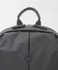 BPRLD96190 MK MICHEL KLEIN BAG(MK ミッシェルクラン バッグ) [撥水/A4収納可]多機能ポケットセンタータックデザインリュック ブラウン